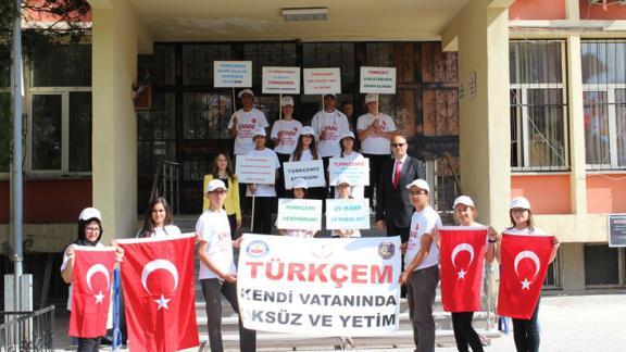 Türkçem Kendi Vatanında Öksüz ve Yetim projesi Uygulandı