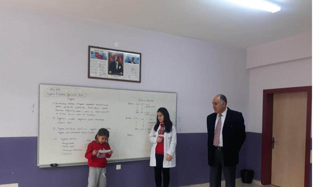  İlçe Milli Eğitim Müdürü Gürkan EMEKSİZ Güneysaray İlkokulu´nu ziyaret etti...