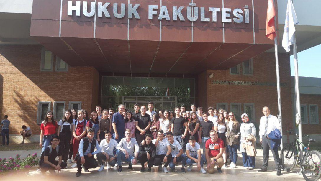 Aziziye Anadolu Lisesi'nden Akdeniz Üniversitesi Gezisi