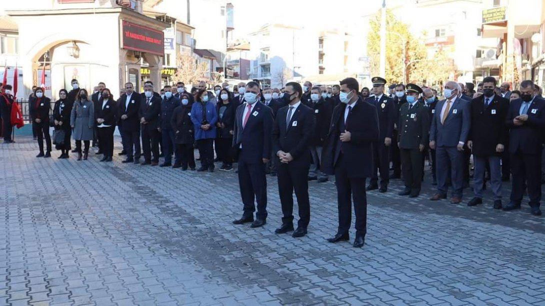 10 Kasım Atatürk'ü anma günü programı gerçekleştirildi