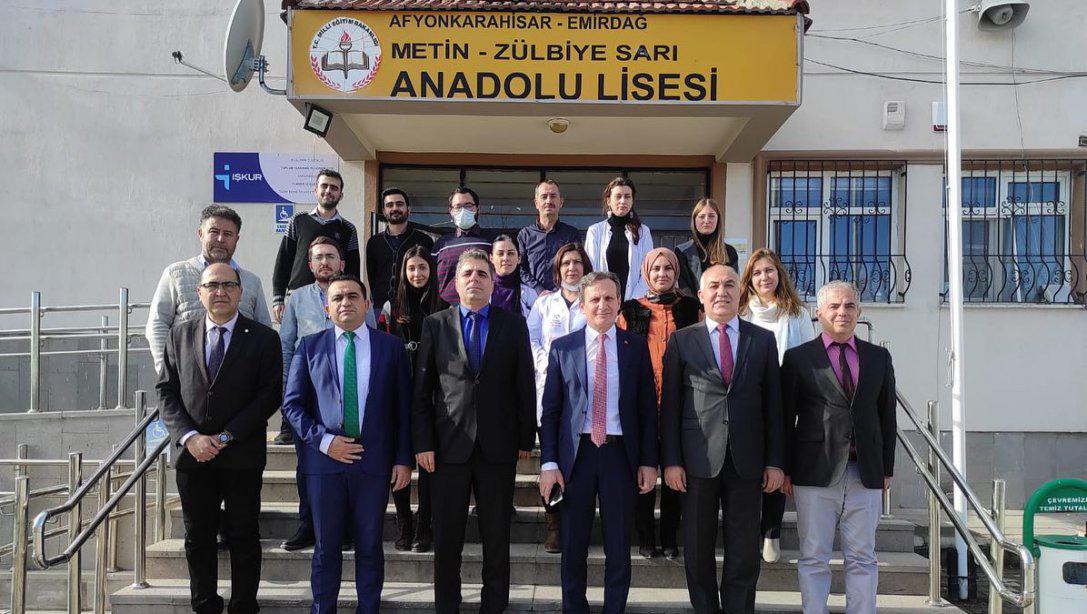 İlçemiz Metin Zülbiye Sarı Anadolu Lisesi MEB PİSA Projesine Katılıyor.