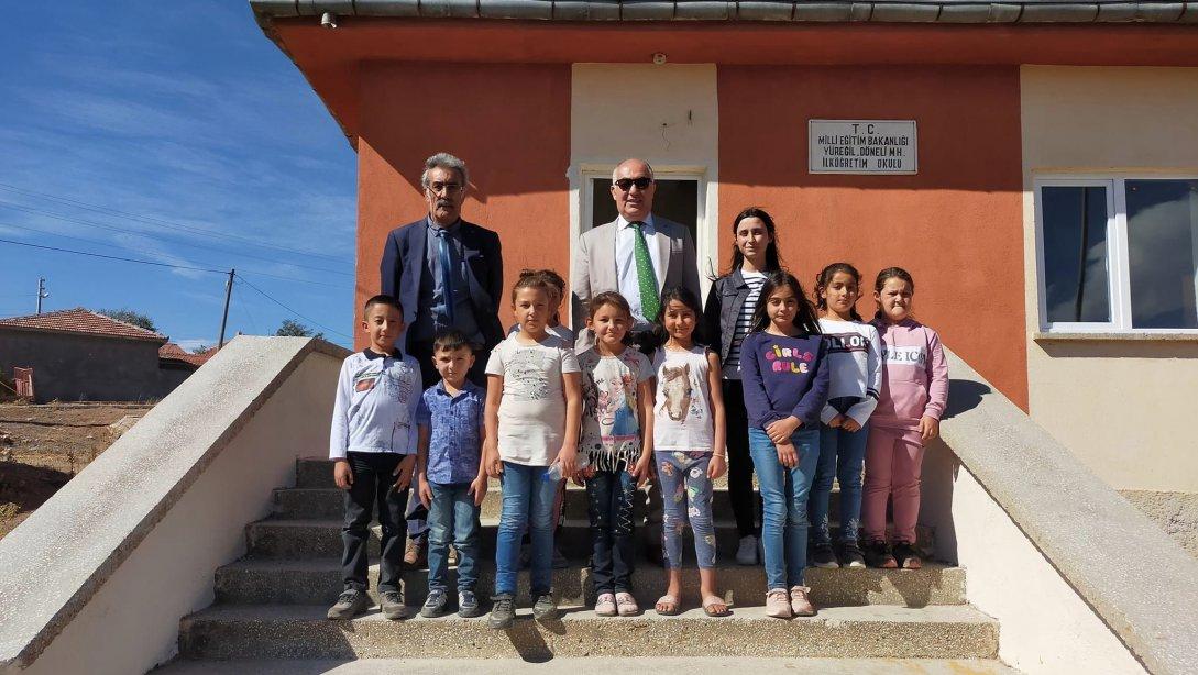 İlçe Milli Eğitim Müdürümüz Gürkan EMEKSİZ, Köy Okullarını Ziyaret Ediyor...