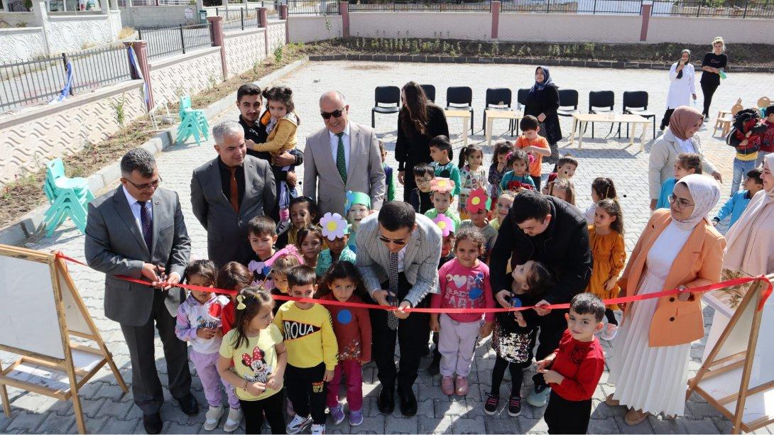 Emsal Mustafa Şahin Anaokulu Oyun Bahçesinin Açılışı Yapıldı. 