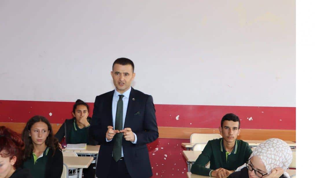 Kaymakam Bilici Aziziye Anadolu Lisesini Ziyaret Etti